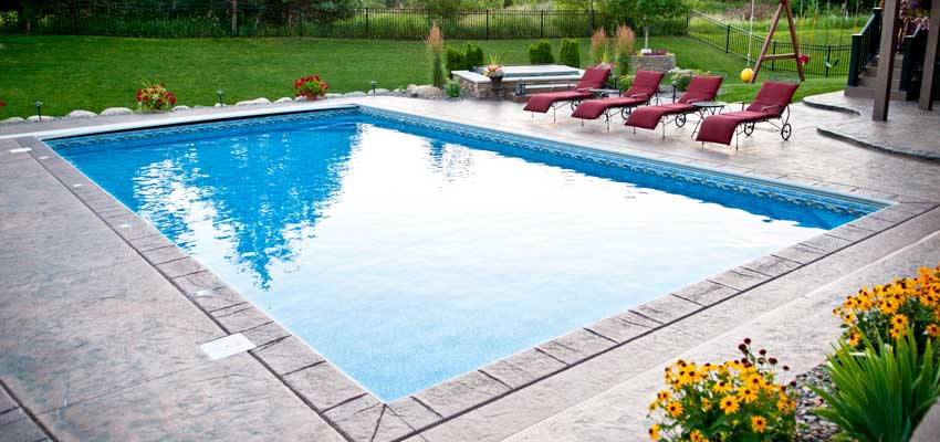 Pool Design and Install M.T. Carpenter Landscape