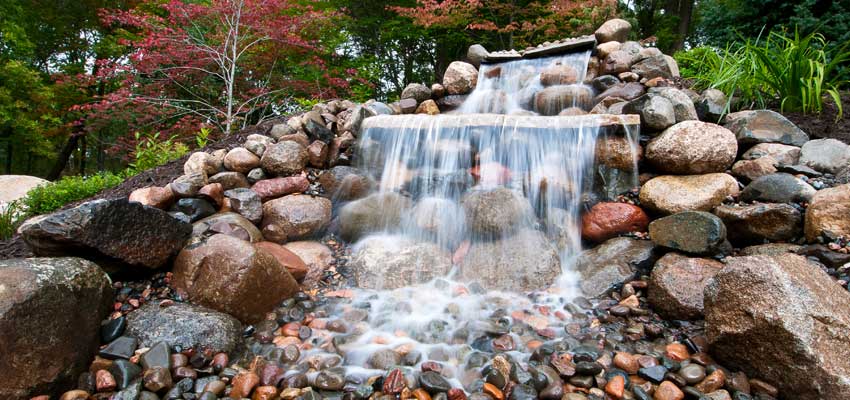 Water Features M.T. Carpenter Landscape